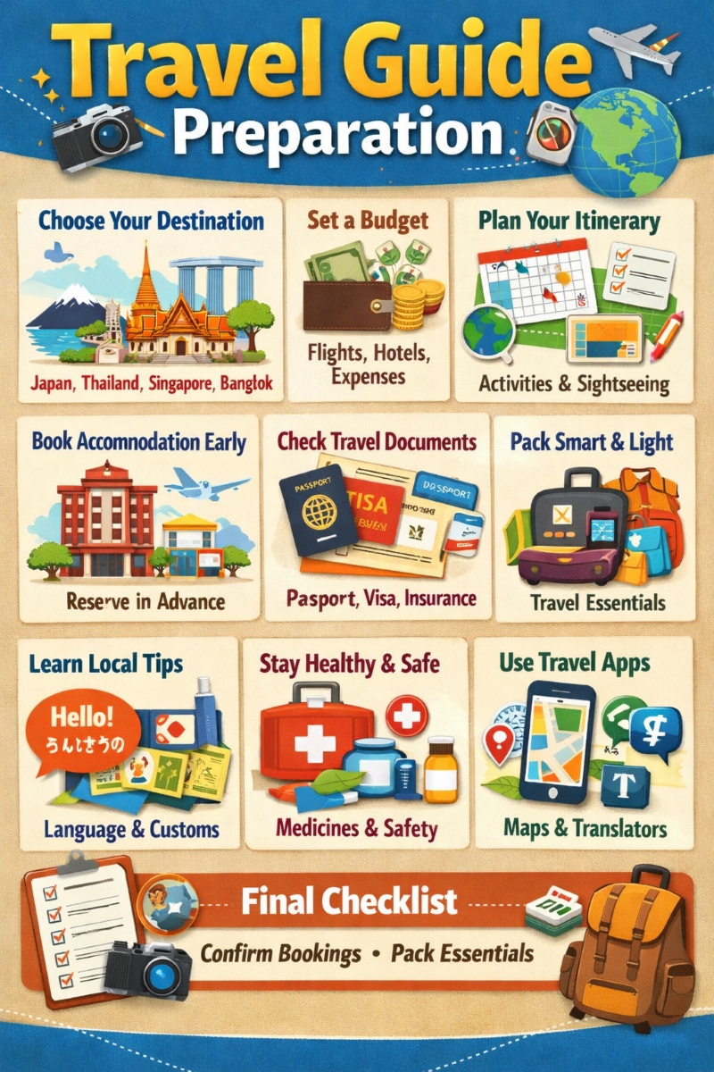 Travel Guide Preparation: A Complete Step-by-Step Guide